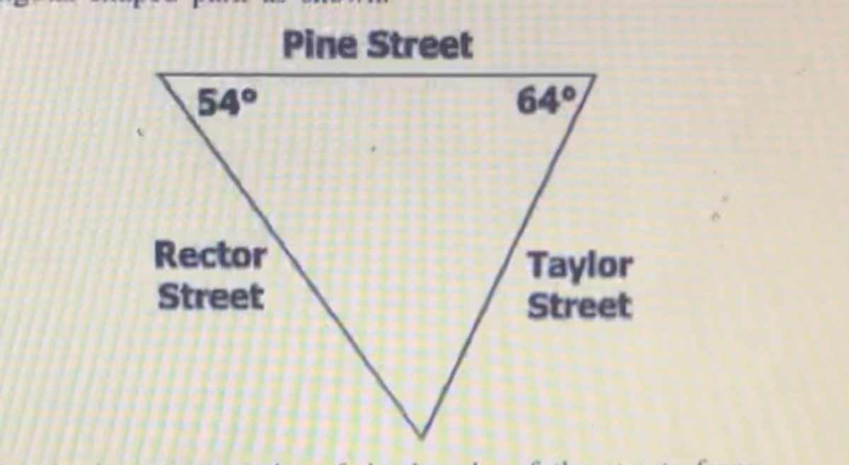 Pine Street
54°
64
Rector
Street
Taylor
Street
