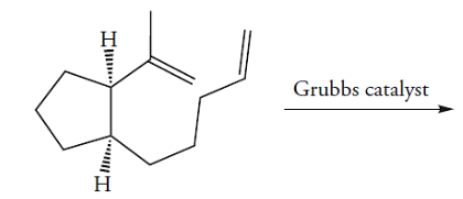 Grubbs catalyst
H
