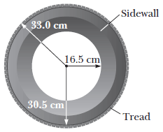 Sidewall
33.0 cm
16.5 cm
30.5 cm
`Tread
