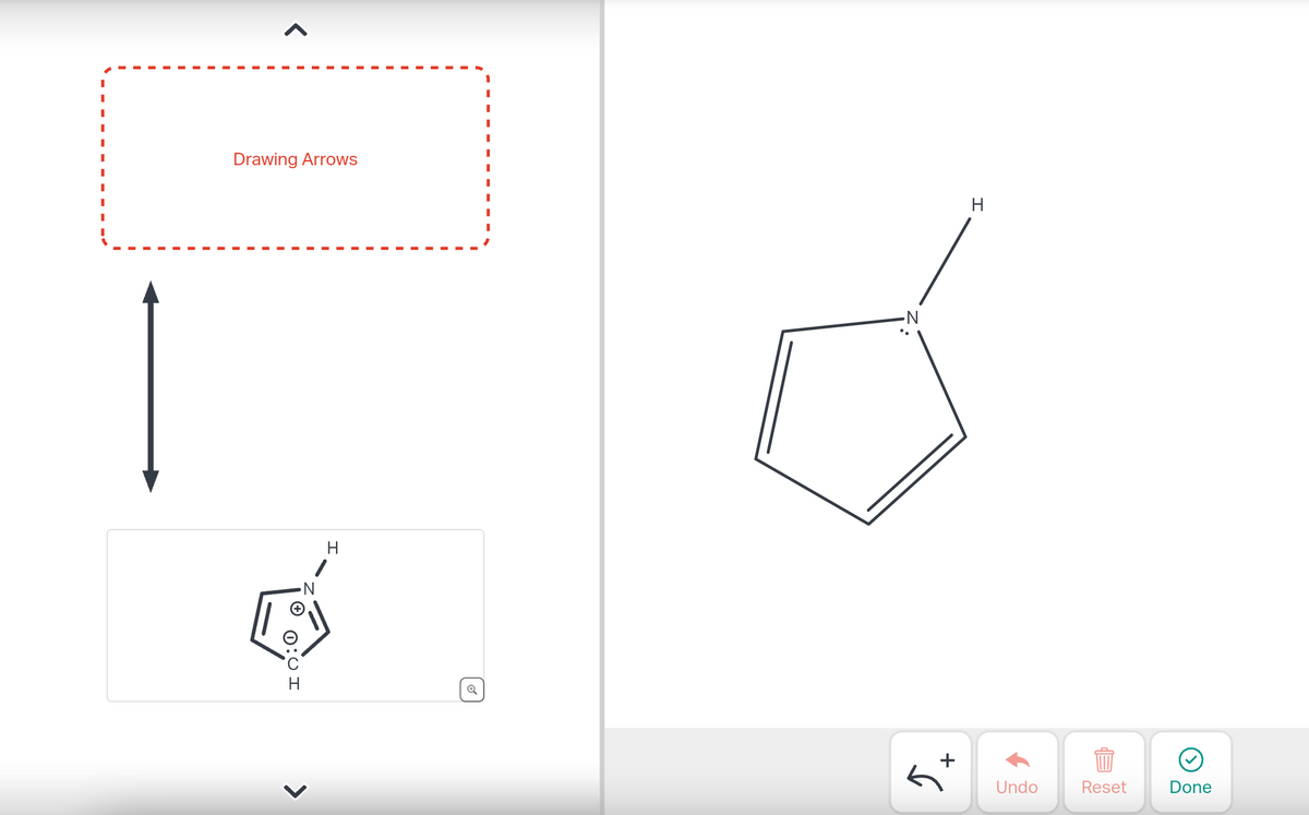 Drawing Arrows
•N
0:0 I
H
H
1
✪
+
H
Undo
Reset
Done