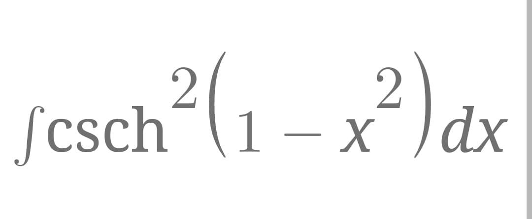 2
Scsch°(1 – x²)v
]dx
