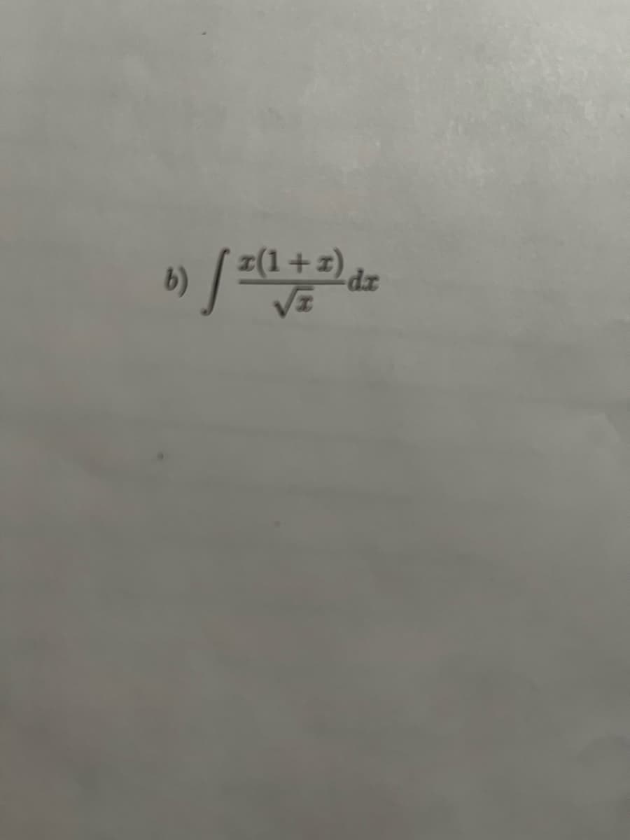 b) √ = (1 + 3) dz