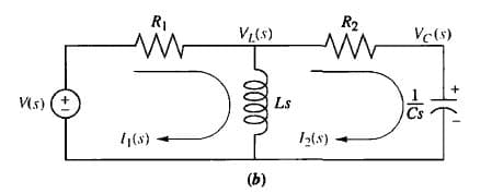 R1
R2
VL(s)
Vets)
V(s) (+
Ls
(s)
(b)
-13
