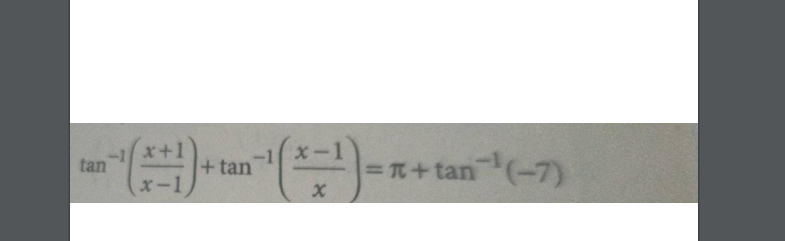 tan
+tan
=T+tan
x-1
