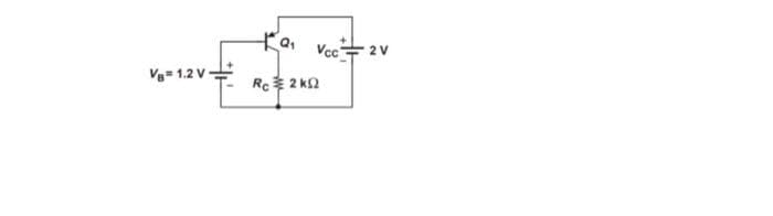 Va 1.2 V-
Ka₁
Re=2 kΩ
Vcc 2 V