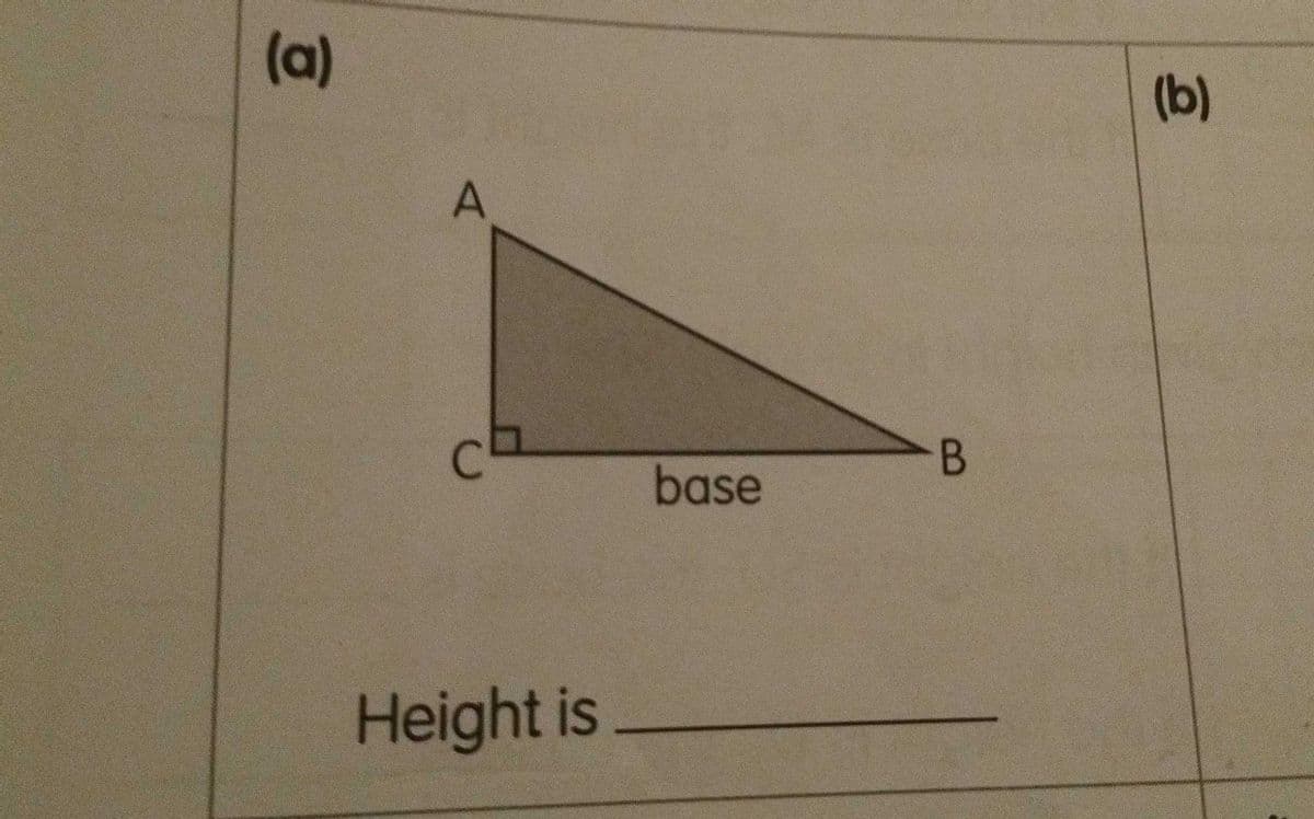 (a)
(b)
-B
base
Height is
A,
