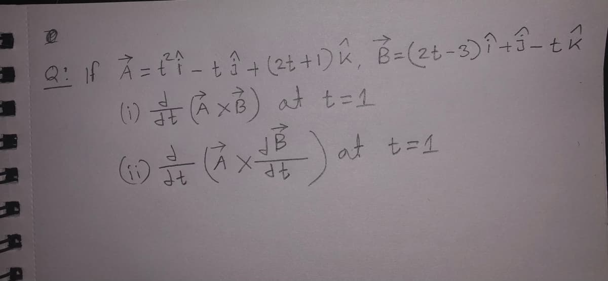() A xB at t=1
AX
