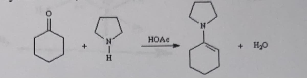 8.8= 8.-
'N
+ H₂O
H
HOAc