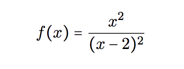 f(x) =
(т — 2)2
