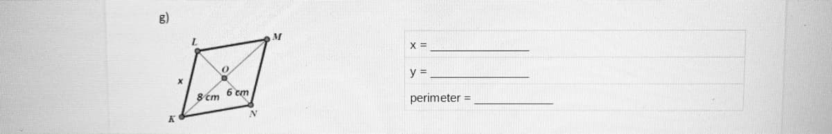 y =
8 ém 6 cm
perimeter
%3D
