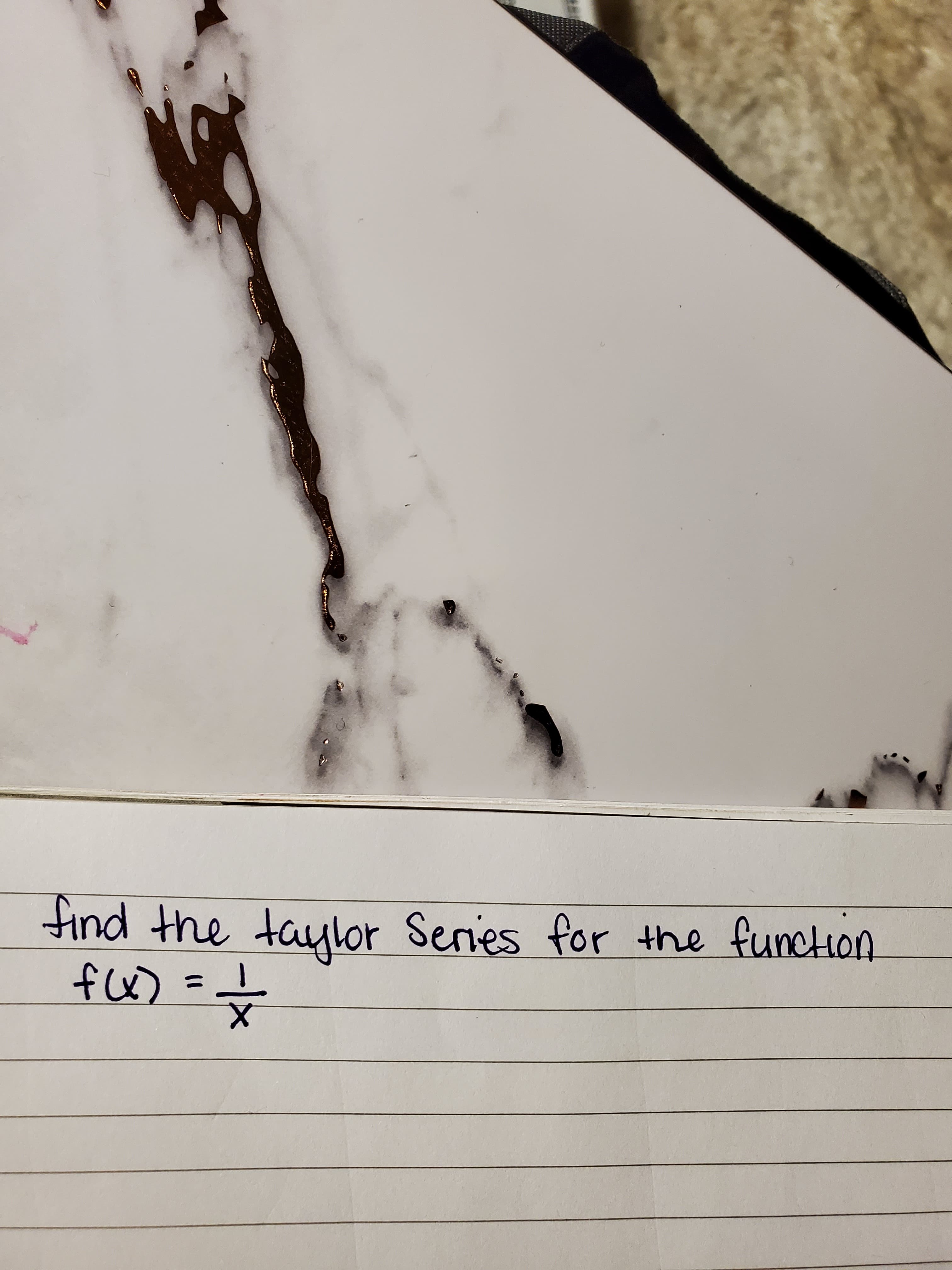 I the taylor Series for the function
