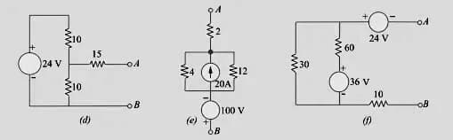 10
24 V
60
15
24 V
30
O $12
20A
36 V
310
10
oB
0100 V
(d)
(e)
6B
ww
