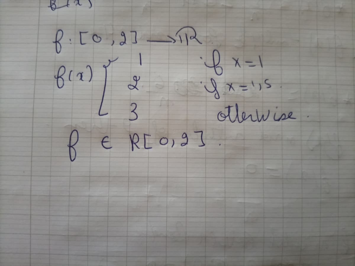 f:[o,9] R
fra)
Alerwise
R E RE O,9 I
