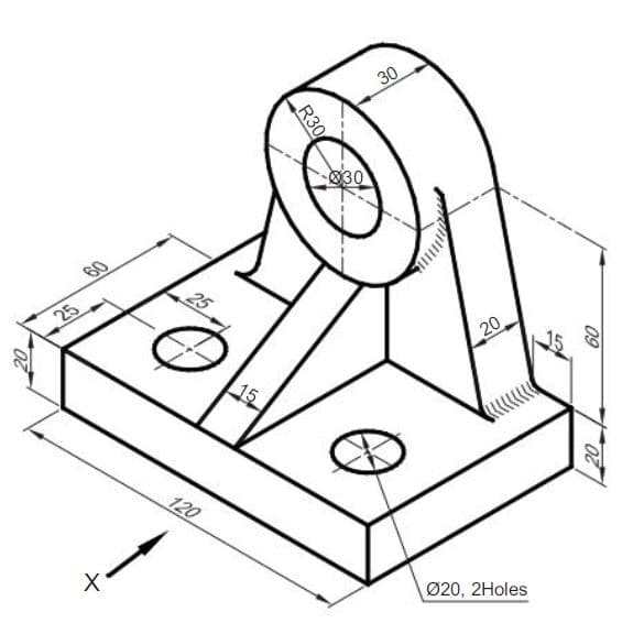 30
30
60
25
25
20
15
120
Ø20, 2Holes
09
R30
