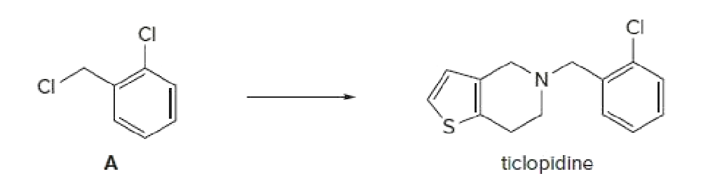 A
ticlopidine
