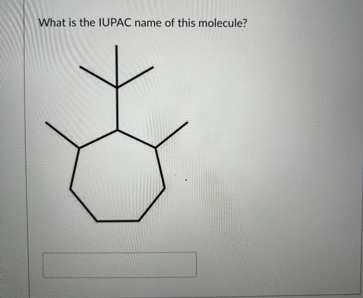 What is the IUPAC name of this molecule?