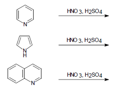 HNO 3, H2SO4
HNO 3, H2SO4
HNO 3, H2SO4
