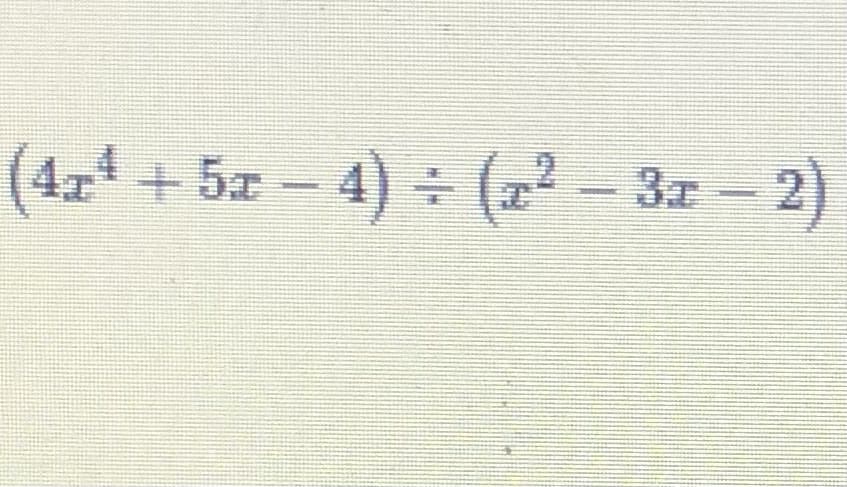 (4교1 + 5z-4)+ (교2-3r-2)
4) ÷ (22
2)
