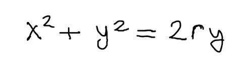 x²+ y2 = 2^y
