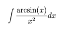 ( arcsin(r)
dx
