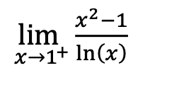 х2—1
lim
х-1+ In(x)
