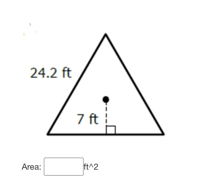 24.2 ft
7 ft
Area:
ft^2
