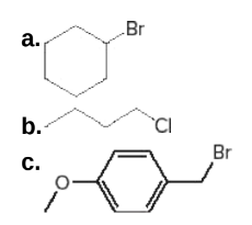 Br
a.
b.
`CI
Br
C.
