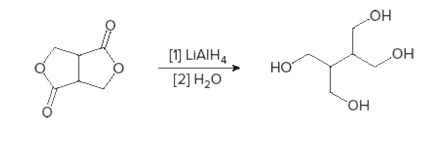 HO.
[2] H20
HO
но
[1] LIAIH4
HO
