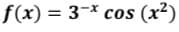 f(x) = 3-* cos (x²)
%3D
