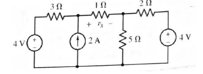 2 11
4 V
(1) 2 A
4 V
