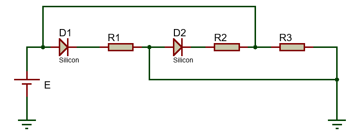 D1
D2
R2
R3
R1
Silicon
Silicon
