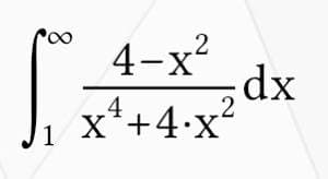 8
4-x²
z dx
√₁ x²+4·x²