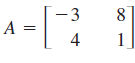 A = [
- 3
8
4
1
I.
