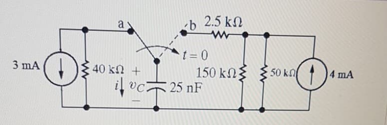 a
b 2.5 kn
t D0
3 mA
40 kn +
150 kn3 { 50 knl
25 nF
4 mA
