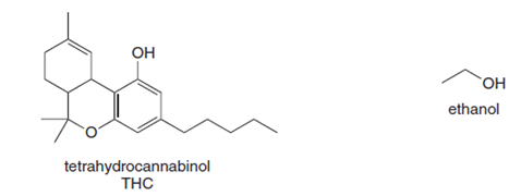 Он
Он
ethanol
tetrahydrocannabinol
THC
