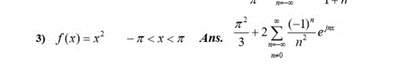 (-1)"
3) f(x) = x
-7<x<A Ans.
3
