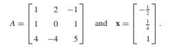 -1
A =
1
and
x=
-4
5
-In -1
2.
4.
