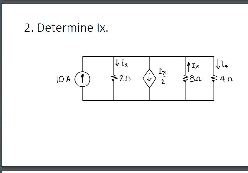 2. Determine Ix.
10 A (1
춘 2n
:80
