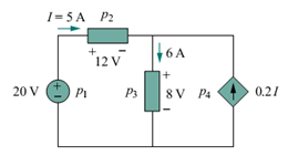 I= 5 A P2
+.
12V
16A
20 V
P1
P3
8V P4
0,21
