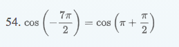 (-) - ce (*+)
54. cos
2
= Cos ( T +
2
