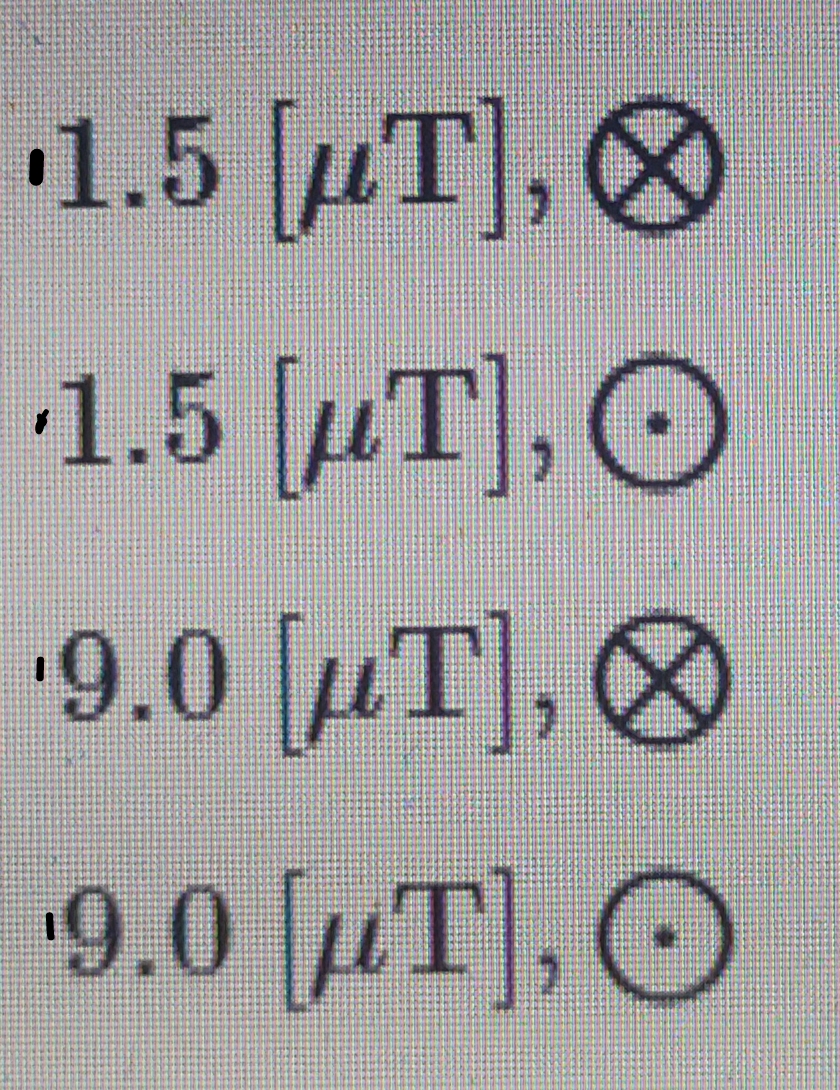 1.5 [T],
1.5 [μT), O
9.0 μT), O
¹9.0 [μT], O
