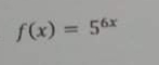 f(x) = 56x
%3D
