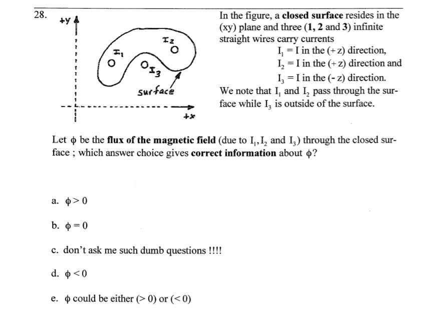 which answer choice gives correct information about o?
