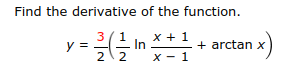 y=2(21,2-1 + arctan x)
2 2 x-1
