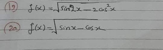 (12)366)=15in2x-203
20
76)%=Sinx- Cose
|

