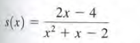 2x
4
s(x)
x2 +х — 2
