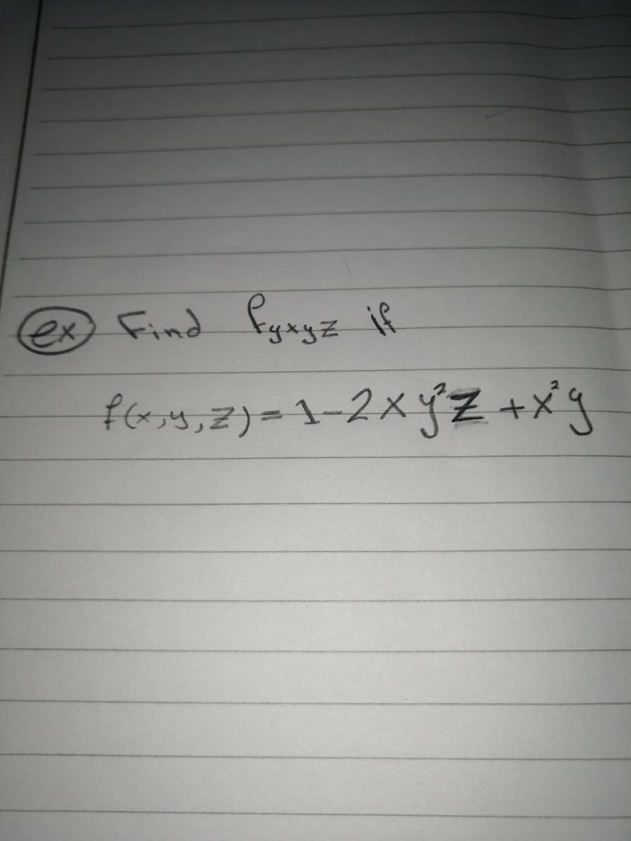 ex Find Fysyz if
fo5,2)=1-2×{Z +xg
