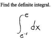Find the definite integral.
xp
