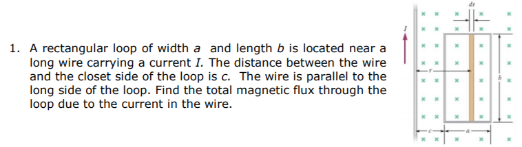 Find the total magnetic flux
