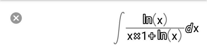 In x)
x81+ In x)
